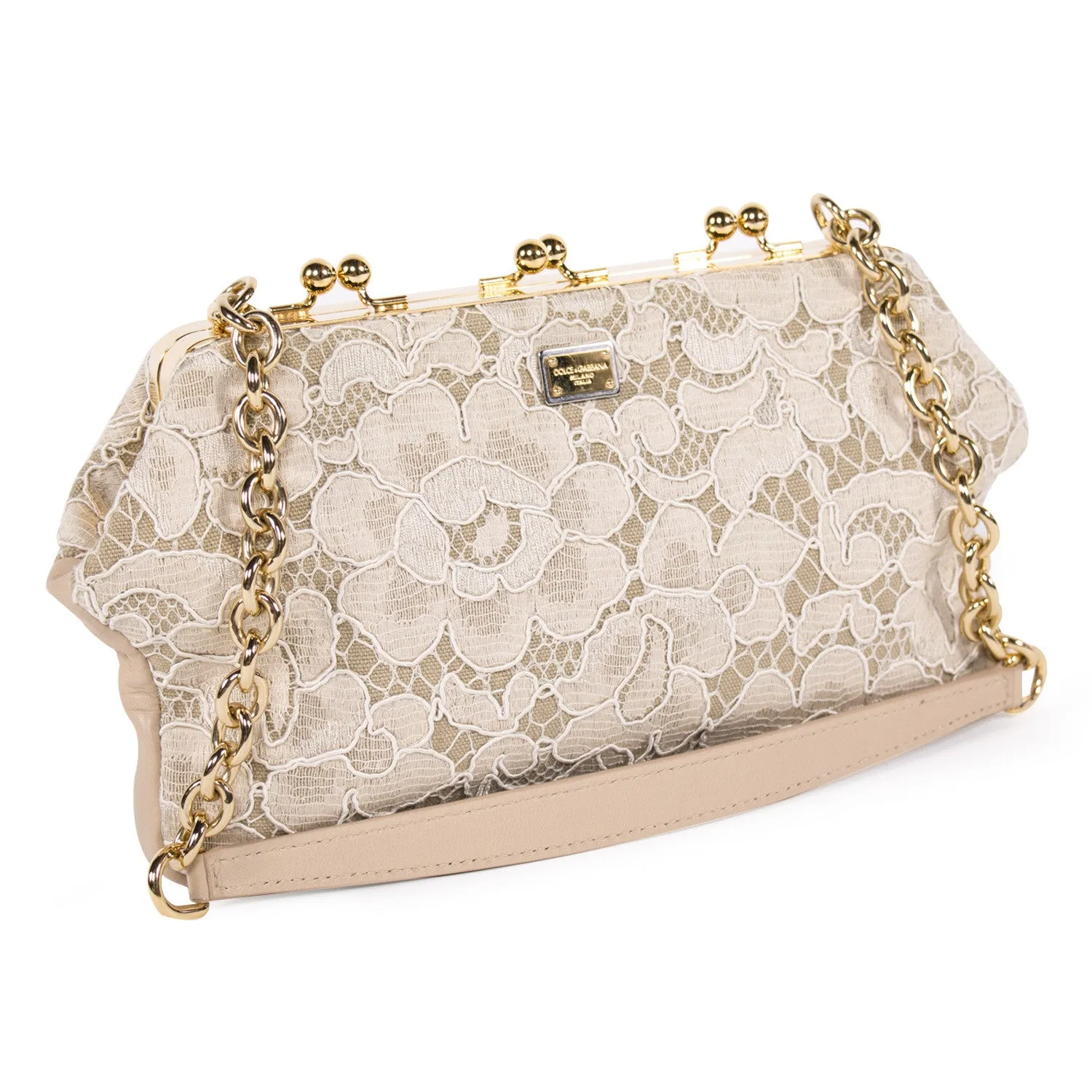 Dolce & Gabbana Floral Fabric Bag